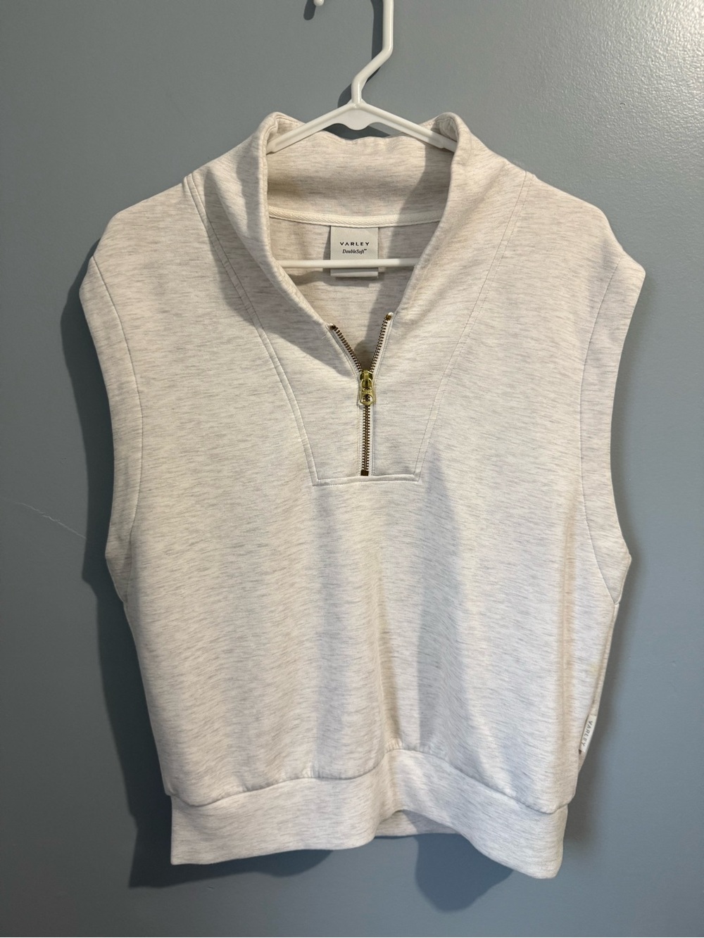 Varley Doublesoft Loretta Half Zip Vest Size Medium